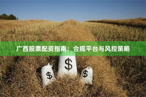 广西股票配资指南：合规平台与风控策略